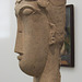 Detail of the Head of a Woman by Modigliani in the Philadelphia Museum of Art, January 2012