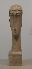 Head of a Woman by Modigliani in the Philadelphia Museum of Art, January 2012