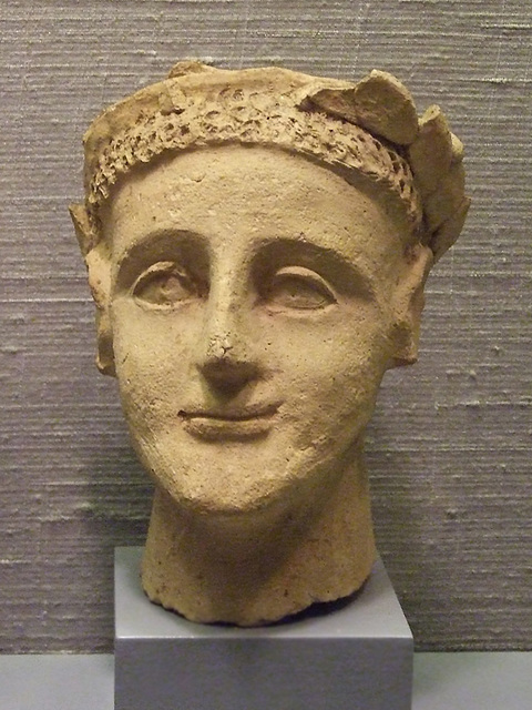 Male Votive Head in the Princeton University Art Museum, July 2011