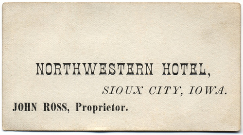 Northwestern Hotel, Sioux City, Iowa