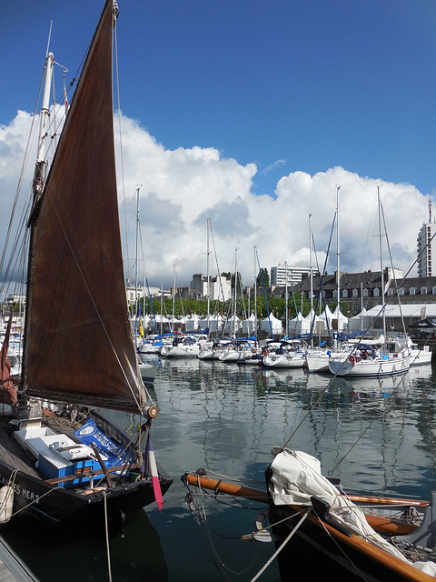 lorient à l'heure du festival interceltique,