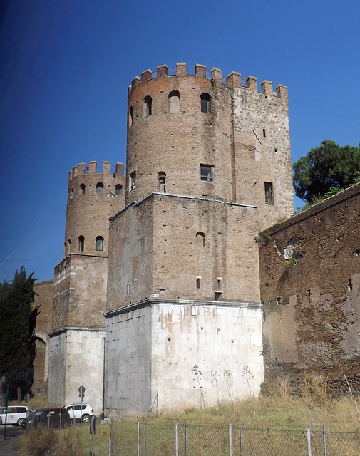 Porta San Sebastiano in Rome, July 2012