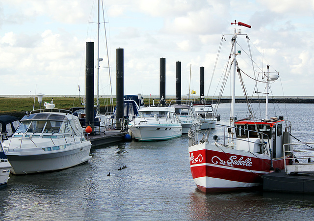 Kleiner Hafen in Altenbruch