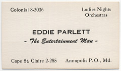 Eddie Parlett, the Entertainment Man
