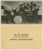 W. R. Shaw, Violin and Banjoist, Pennsylvania Syncopators