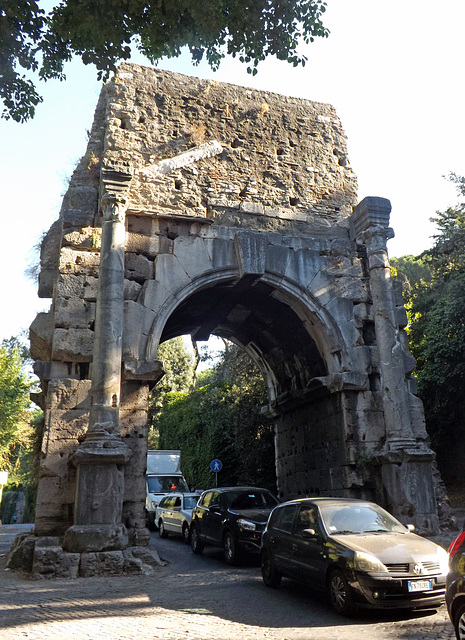 The Arch of Drusus in Rome, July 2012