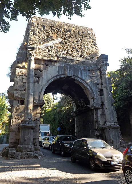 The Arch of Drusus in Rome, July 2012