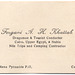 Fergani A. H. Khattab, Dragoman and Tourist Conductor, Cairo, Egypt