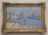 Port of LeHavre by Monet in the Philadelphia Museum of Art, January 2012