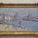 Port of LeHavre by Monet in the Philadelphia Museum of Art, January 2012