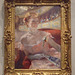 Woman with a Pearl Necklace in a Loge by Mary Cassatt in the Philadelphia Museum of Art, January 2012