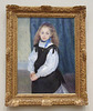 Portrait of Mademoiselle Legrand by Renoir in the Philadelphia Museum of Art, August 2009