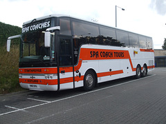 DSCF5516 Spa Coaches KN07 SPA at Bury St. Edmunds - 1 Aug 2014