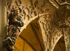 Sculpture in St Vitus Cathedral, Prague