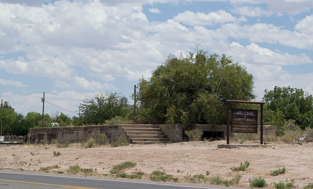 Ft Thomas, AZ Lions Club memorial (1977)