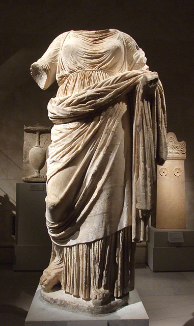 Marble Statue of a Woman in the Metropolitan Museum of Art, April 2011