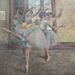 Detail of The Ballet Class by Degas in the Philadelphia Museum of Art, January 2012