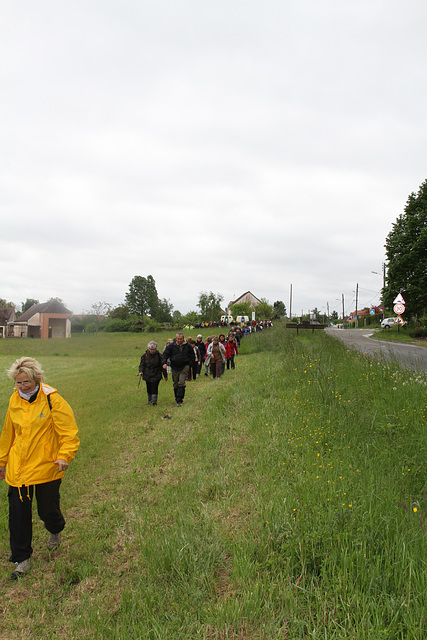 Randonnée 2014 - Départ de La Chapelle Gauthier