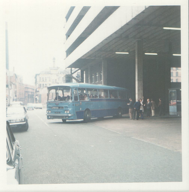 240/02 Premier Travel Services BVO 3C in Manchester - August 1974