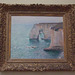 Manne-Porte, Etretat by Monet in the Philadelphia Museum of Art, January 2012