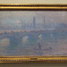 Waterloo Bridge, London by Monet in the Philadelphia Museum of Art, January 2012