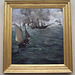 The Battle of the USS Kearsage and the CSS Alabama by Manet in the Philadelphia Museum of Art, August 2009