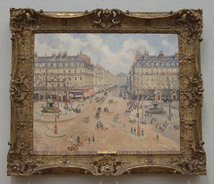 Avenue de l'Opera, Morning Sunshine by Pissarro in the Philadelphia Museum of Art, August 2009