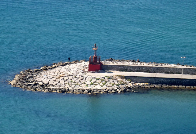 Peninsula in Sperlonga, July 2012