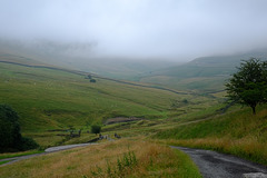 Mossy Lea Farm Views of Cloudy Bleaklow