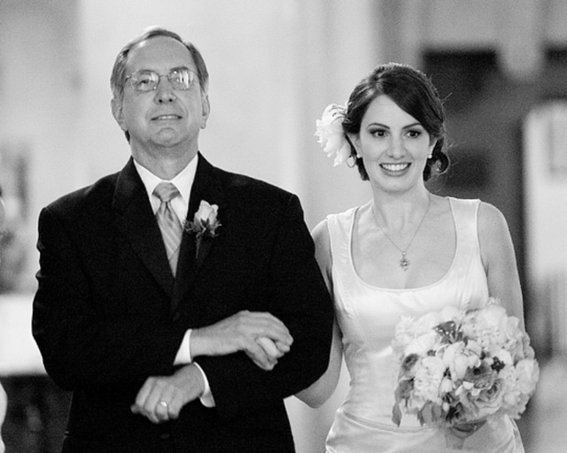 Here comes the bride. Photo by Augie Chang, San Francisco