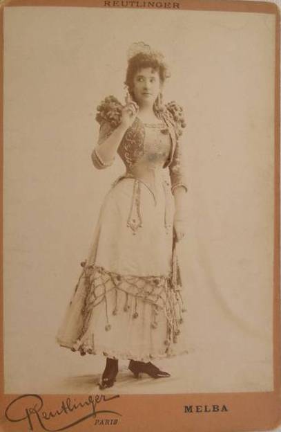 Nellie Melba by Reutlinger