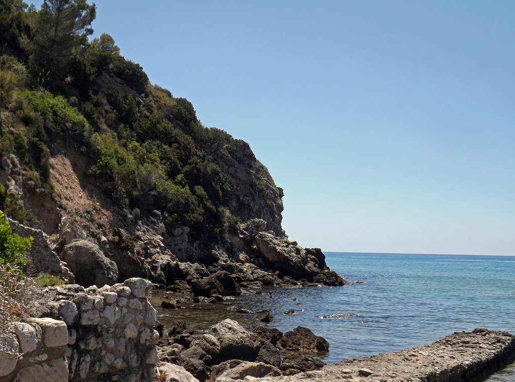 View of the Sea from the Villa of Tiberius, July 2012