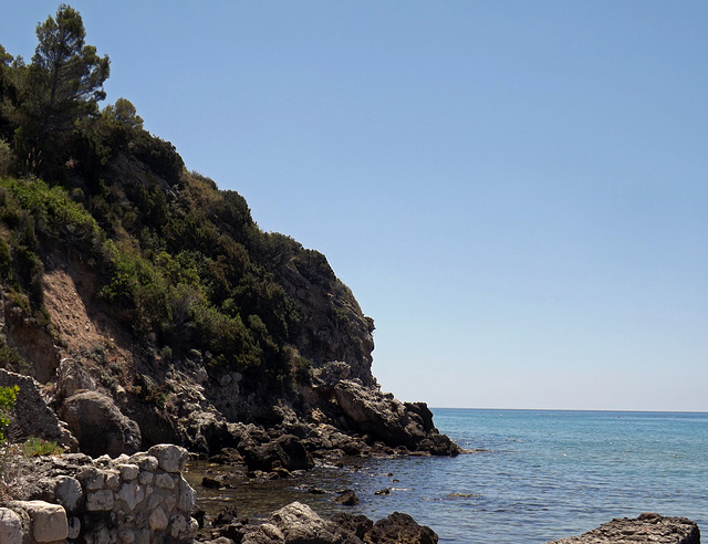 View of the Sea from the Villa of Tiberius, July 2012