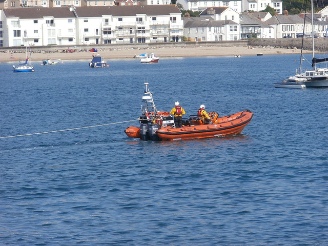 We are lucky to have volunteer lifeboat men