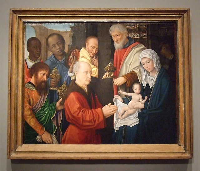 Epiphany by the Workshop of Gerard David in the Princeton University Art Museum, July 2011