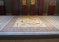 Marine Mosaic with Two Side Panels in the Boston Museum of Fine Arts, October 2009