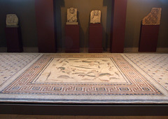 Marine Mosaic with Two Side Panels in the Boston Museum of Fine Arts, October 2009