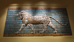 Babylonian Lion from the Processional Way in the Boston Museum of Fine Arts,  June 2010