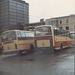 Yelloway coaches at Rochdale - 27 November 1983