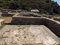 Roman Floor in the Villa of Tiberius in Sperlonga, July 2012