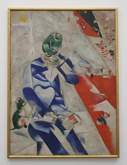 Half Past Three by Chagall in the Philadelphia Museum of Art, January 2012