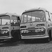 Yelloway BDK 704C and BDK 705C at Scarborough - Summer 1965