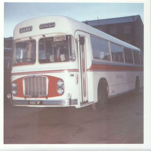 Red and White RC368 (OAX 3F) at Rochdale - Sept 1972