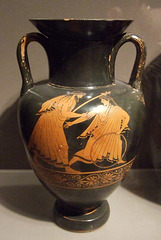 Neck Amphora by the Pan Painter in the Boston Museum of Fine Arts, June 2010