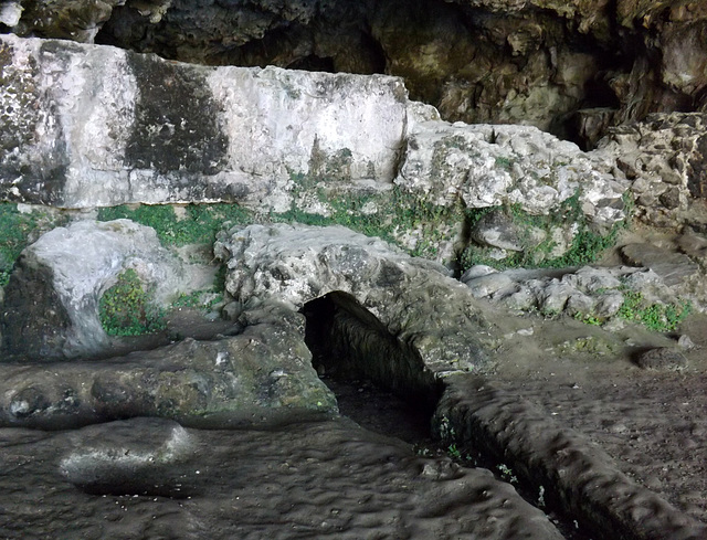 The Interior of the Grotto in the Villa of Tiberius in Sperlonga, July 2012