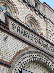 st mary's church rooms, defoe rd, stoke newington, london