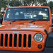 Orange Jeep