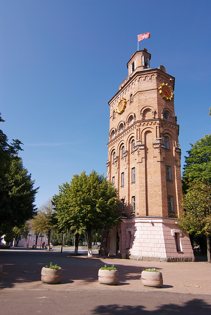 Der alte Wasserturm von Winnyzja