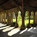 Cloître de l'Abbaye Blanche de Mortain