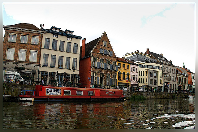 boat in Gent